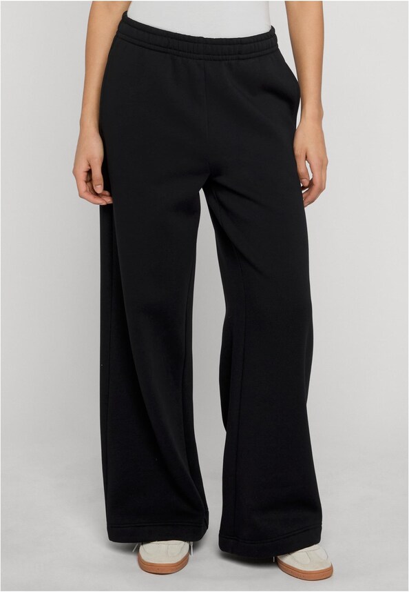 Ladies Fluffy Wideleg Trackpants-0