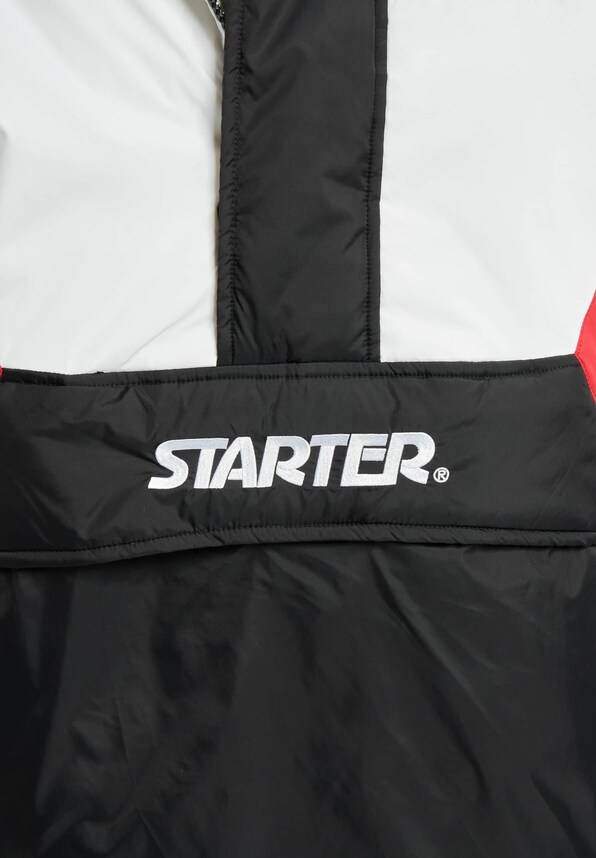 Starter Color Block Half Zip Retro Jacket-5