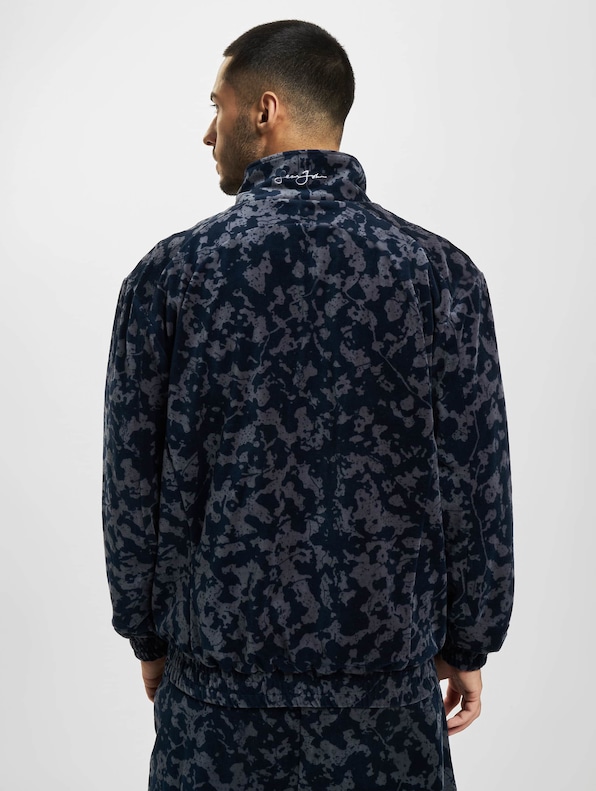 Script Logo Floral Camouflage Velours-1