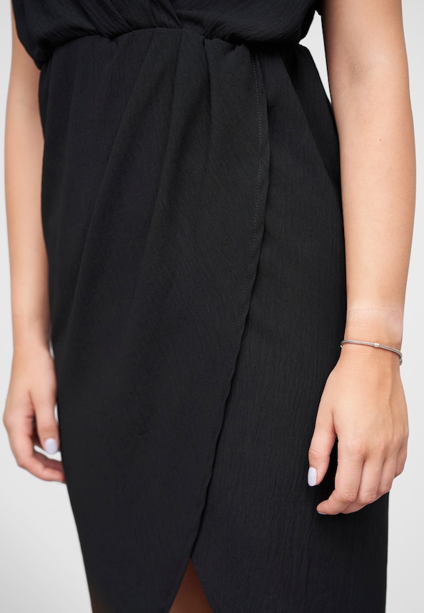 Wrap-Look Dress-5