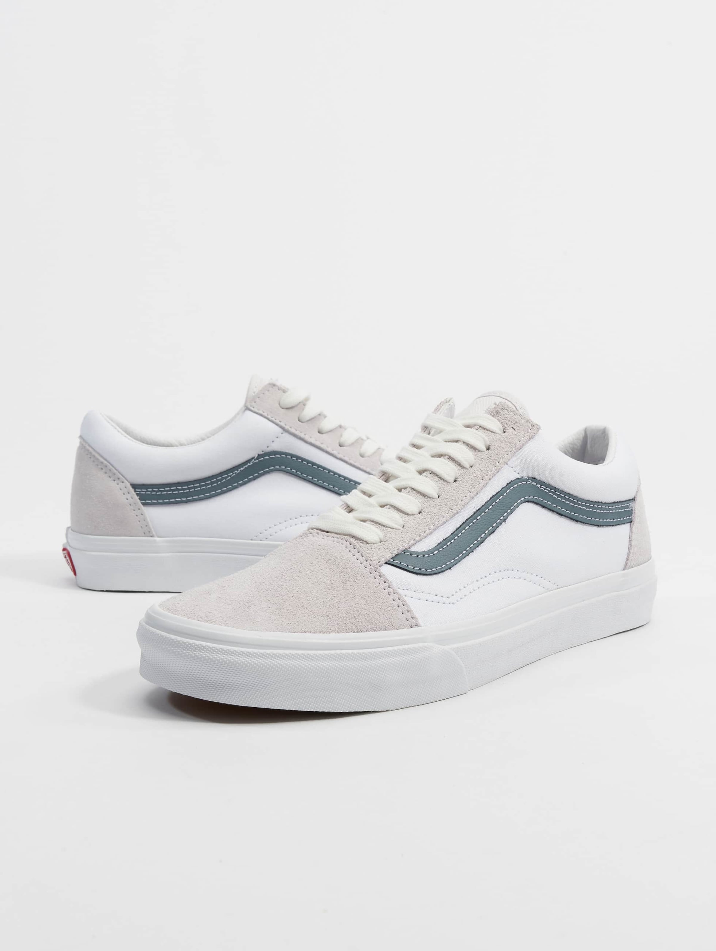 Vans old skool 2025 vintage white vintage indigo