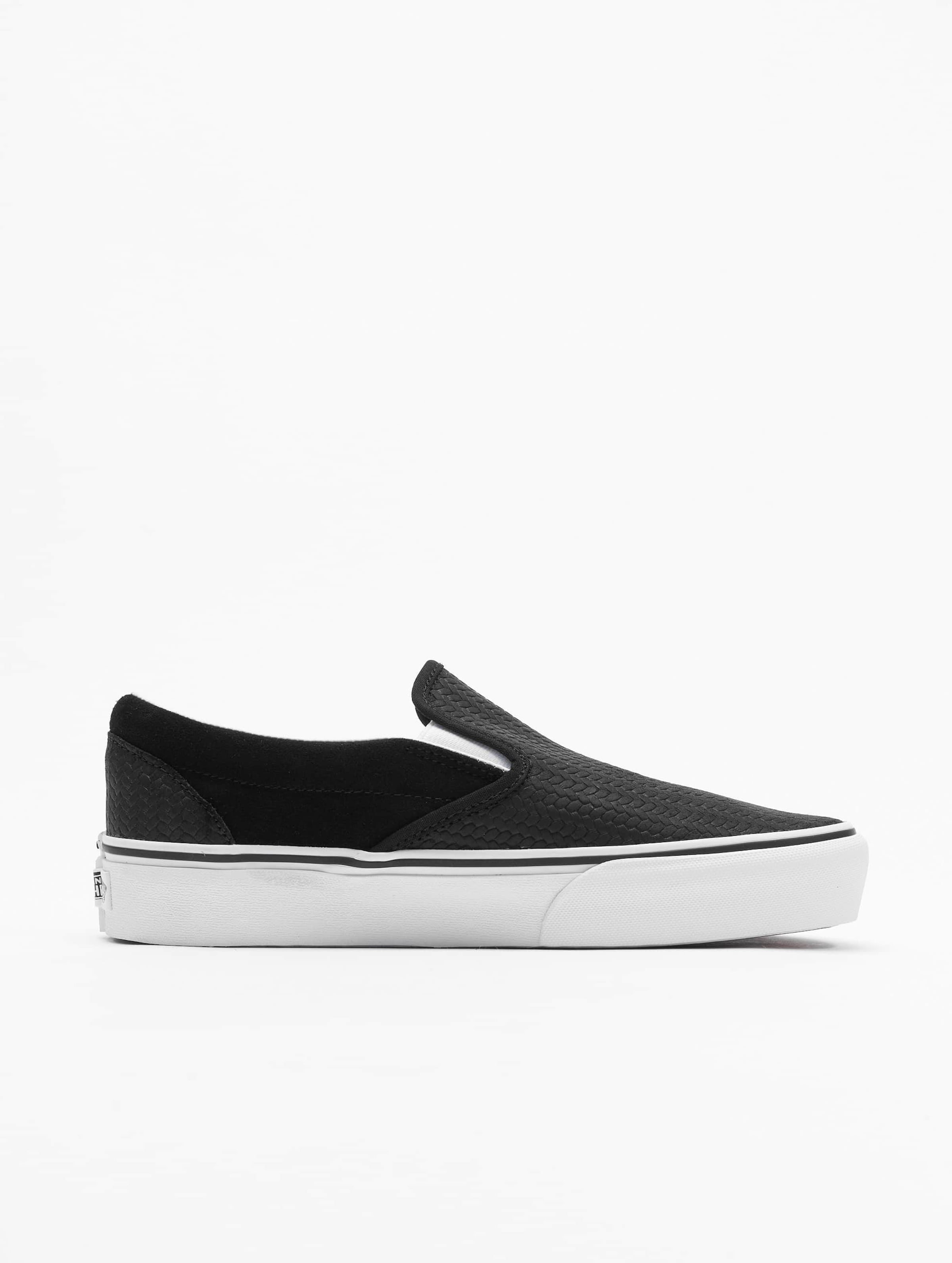 Vans slip sale on suede platform