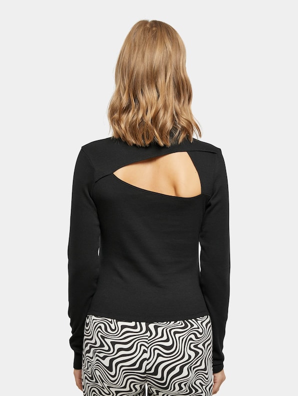  Ladies Rib Back Cut Out-1