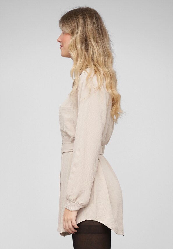 Longsleeve Dress with tie-belt-2