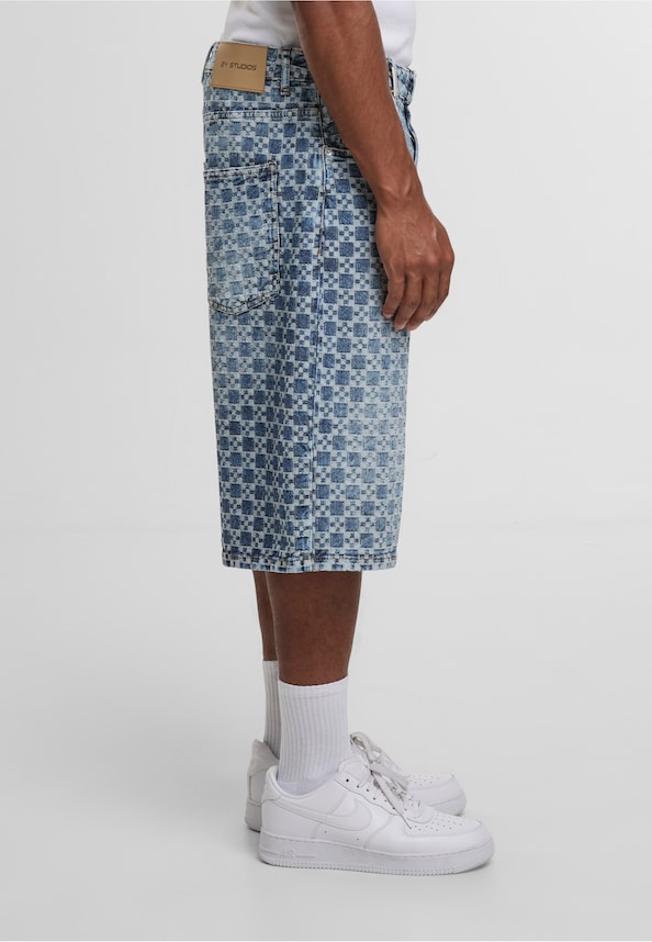 Tariq Carre Baggy Shorts-3