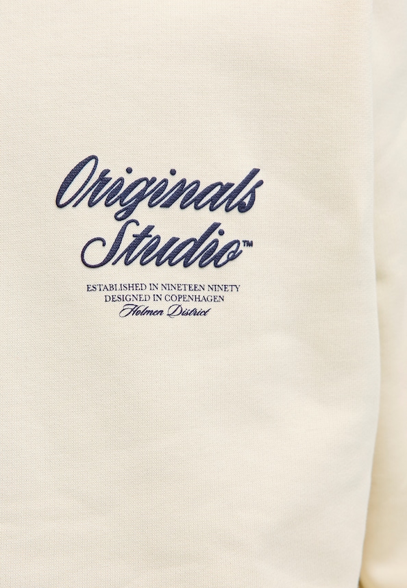 JORNORREBRO TYPO BACK SWEAT HOOD SN-4