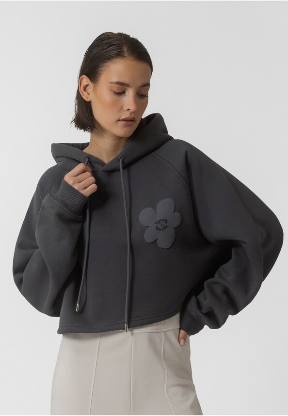 Koa Cropped Hoodie-0