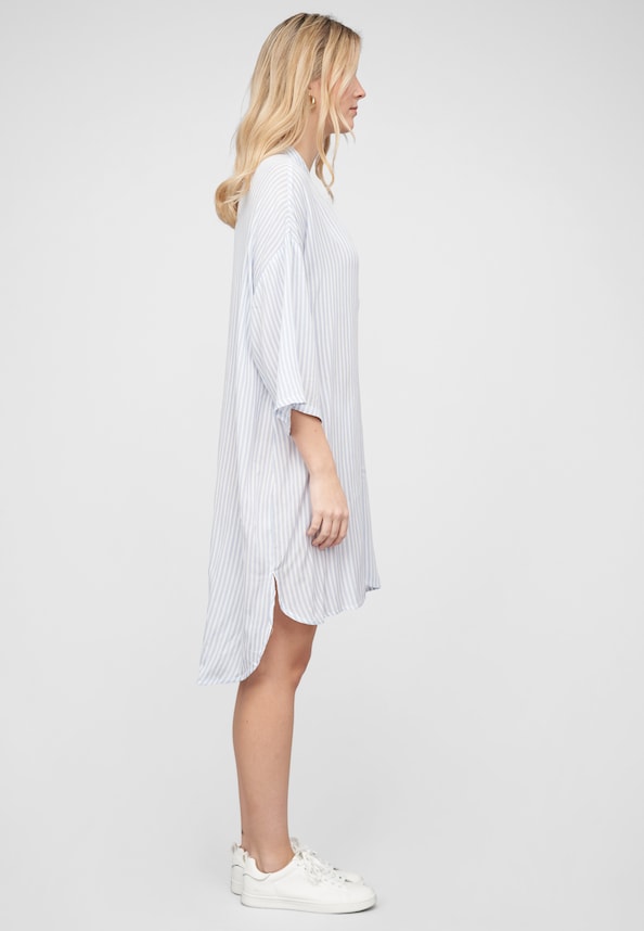 VIMARINA O-NECK 3/4 SHORT DRESS/SU/R-3