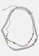 Peace Bead Layering Necklace 2-Pack-0