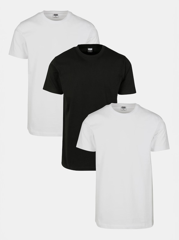 Urban Classics Basic 3-Pack T-Shirt-6