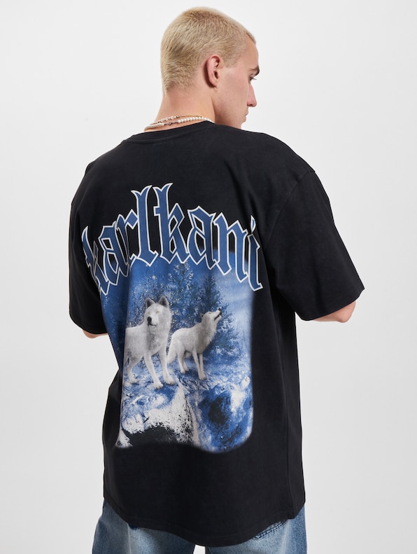 Small Signature Washed Heavy Jerse Wolf-0