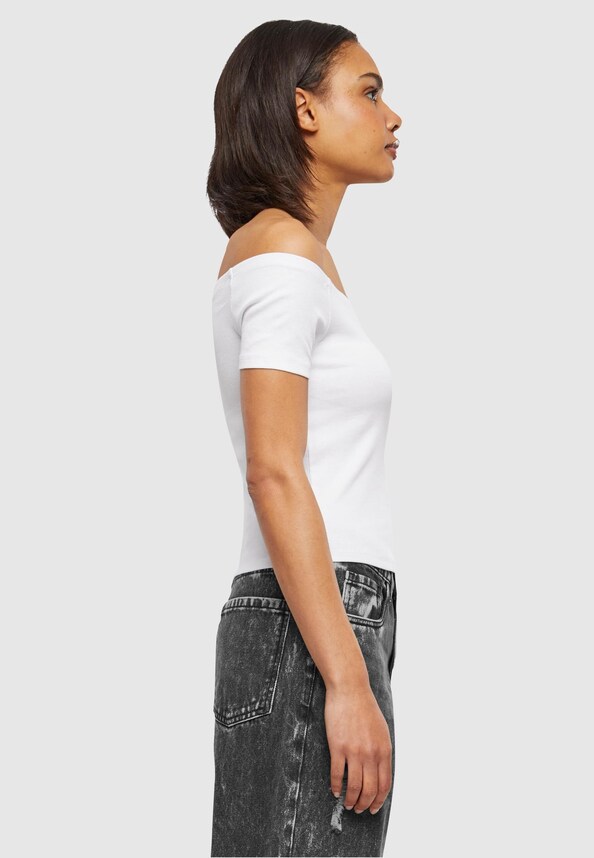 Ladies Organic Off Shoulder Rib-3