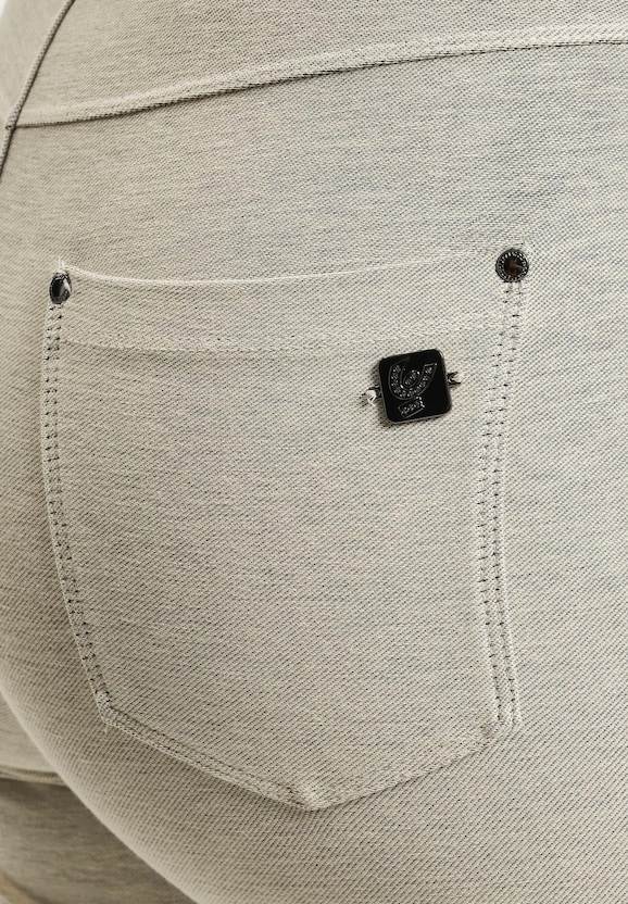 Drill - High Waist Wide Leg-3