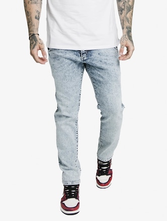 Sik Silk Cut Recycled Denim  Straight Fit Jeans