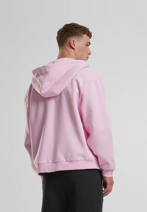 Urban Classics Fluffy Zip Hoodies-1