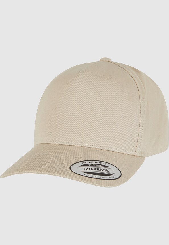 5-Panel Curved Classic Snapback-2