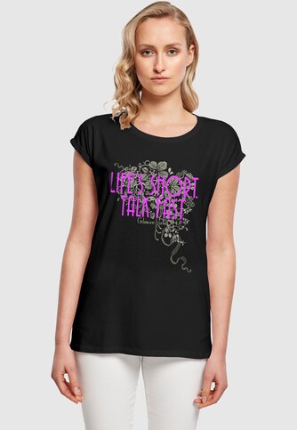 Ladies Gilmore Girls - Life's Short Talk Fast One T-Shirt
