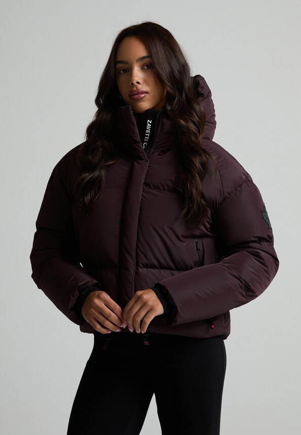 W RIVERA TECH SHORT PUFFER JACKET-0