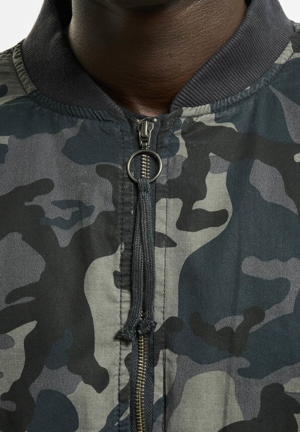 Vintage Camo Bomber -4