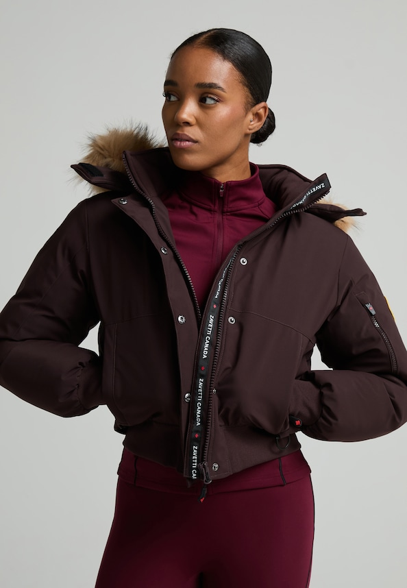 W OLIVIA HOODED -0