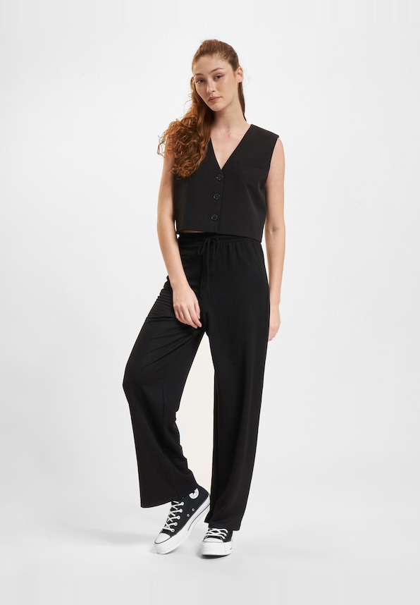 Abba Life Sleeveless Tailored Crop -4