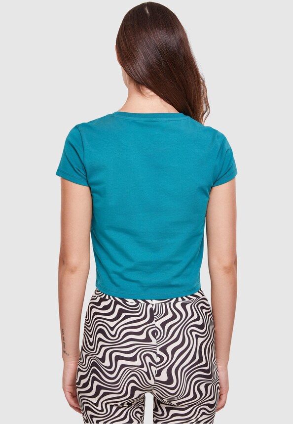 Ladies Stretch Jersey Cropped-1