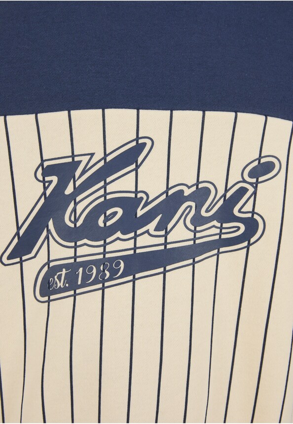 Varsity Pinstripe Crewneck Junior-2