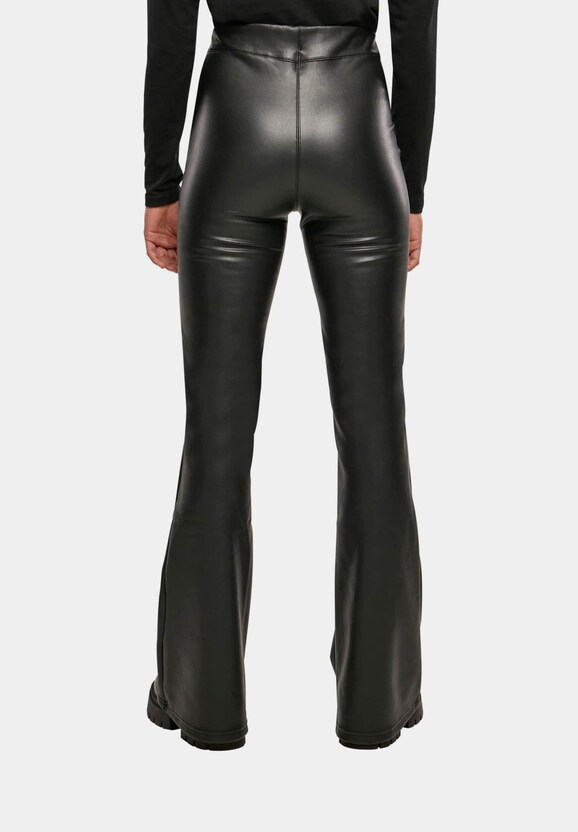 Ladies Synthetic Leather Flared-0
