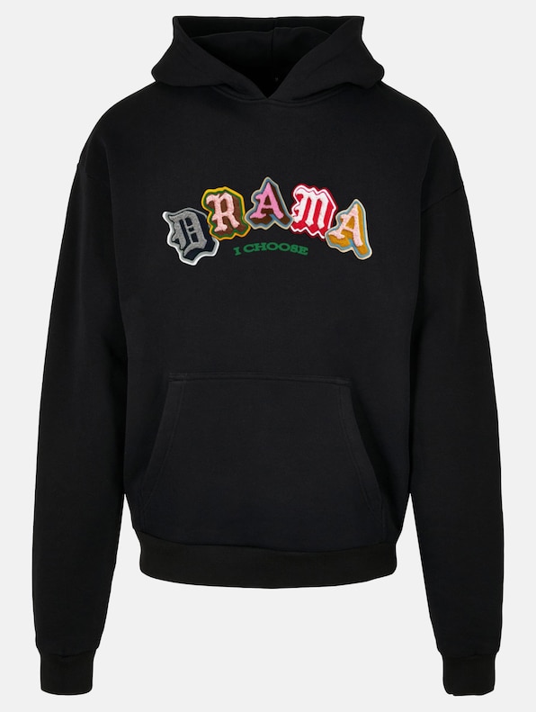 Drama I choose Ultra Heavy Oversize Hoodie-4
