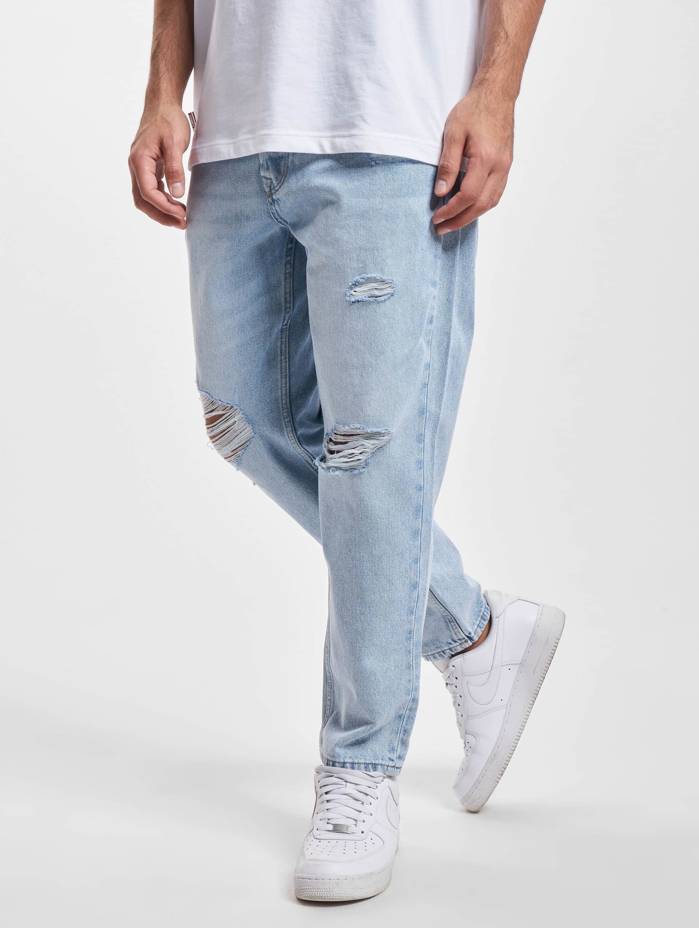 Jeans uomo store cropped