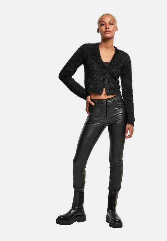 Ladies Cropped Feather-2