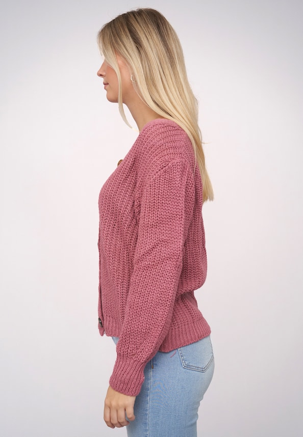 Knit Cardigan with buttons-2