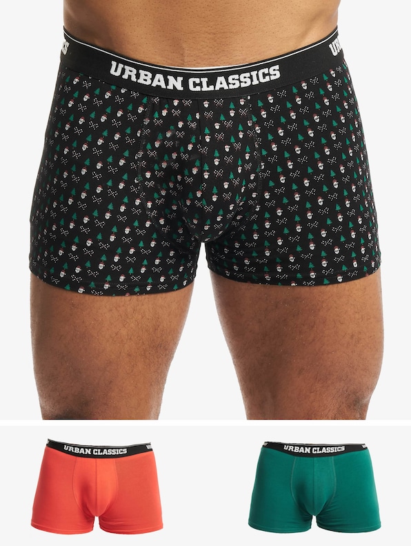 Organic X-Mas Boxer Shorts 3-Pack-0