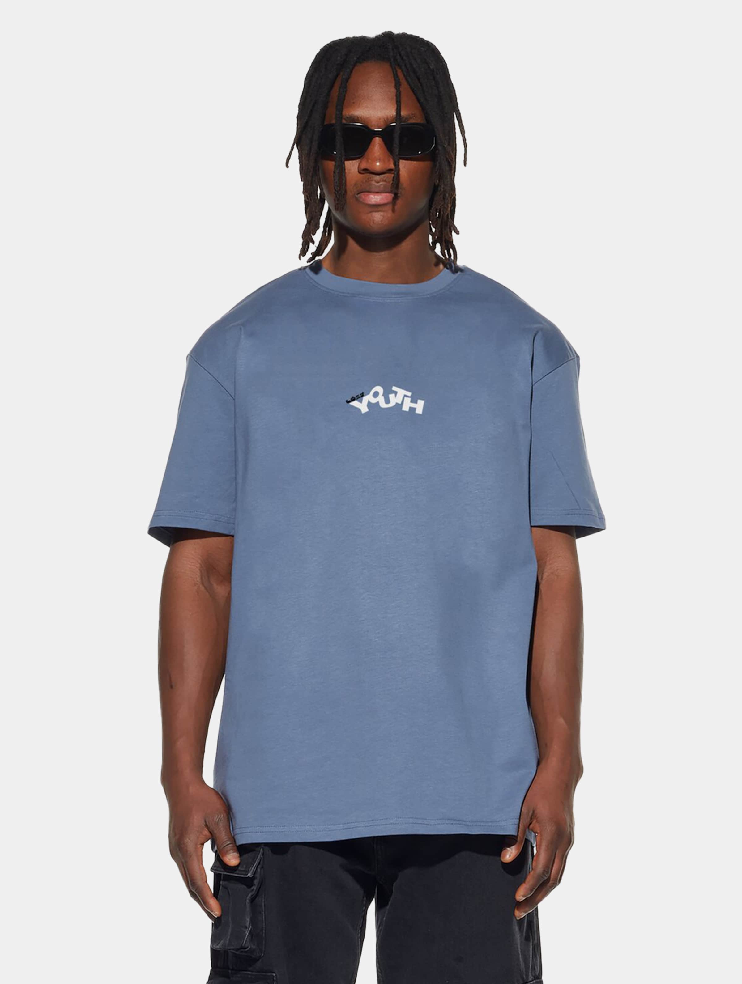 Lost Youth ''Youth'' T-Shirt Männer,Unisex op kleur blauw, Maat S