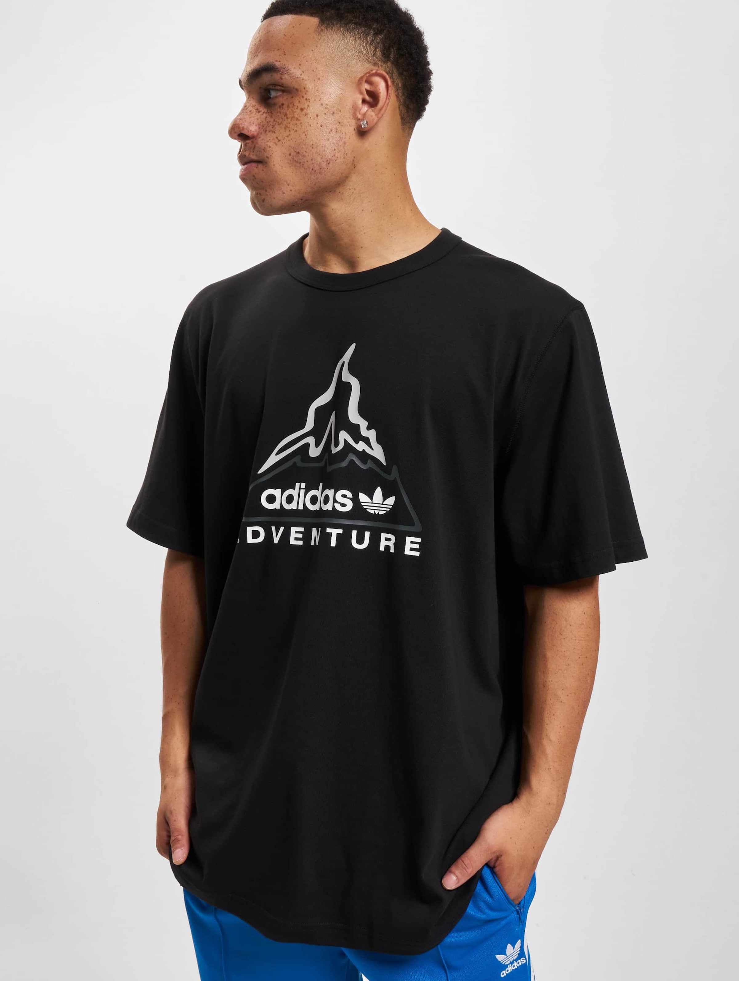 adidas Originals Adv Volcano T-Shirt Mannen op kleur zwart, Maat L