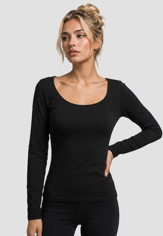 Ladies Wide Neck