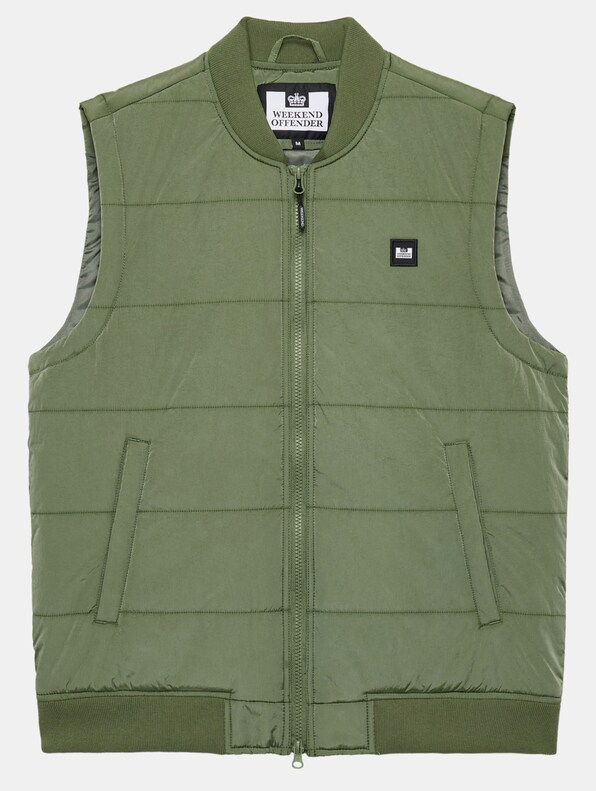 SAHARUN LIGHTWEIGHT QUILTED GILET VEST-3