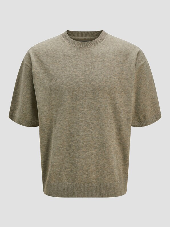 Jack & Jones Bradfort Knit Crew Neck T-Shirts-0