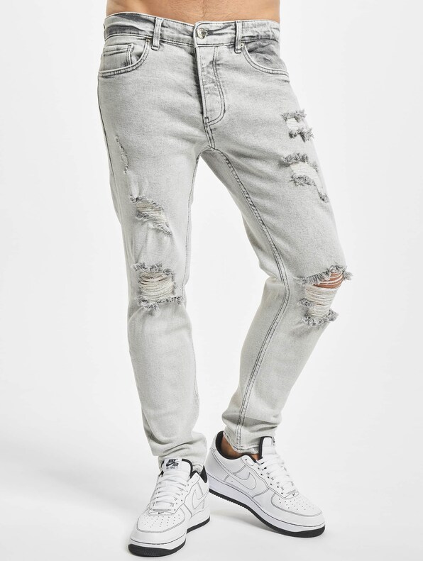 2Y Thilo Skinny Jeans grey-2