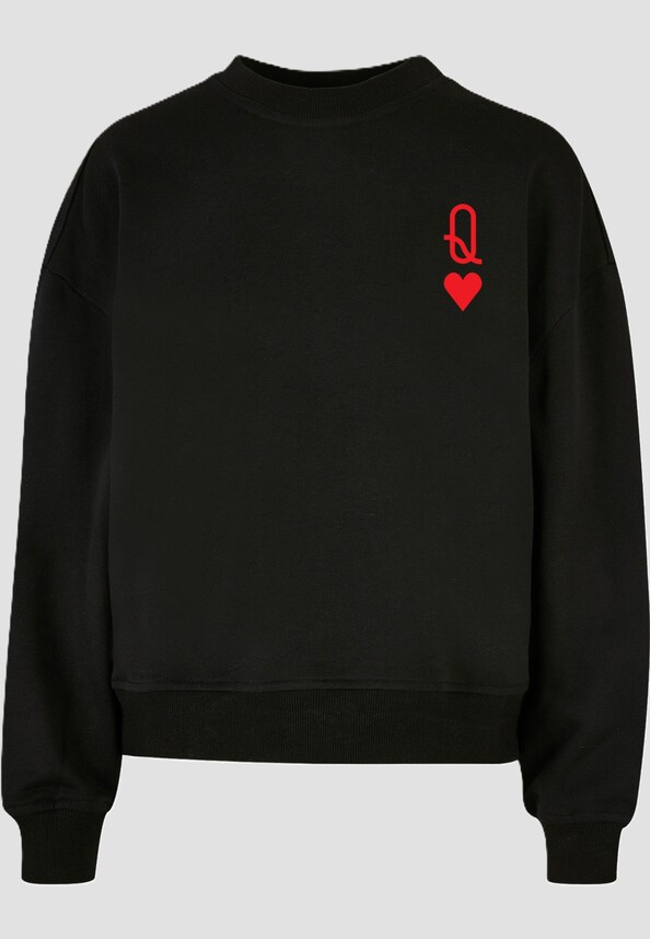 Ladies Hugs & Love - Queen of Hearts Oversized-2