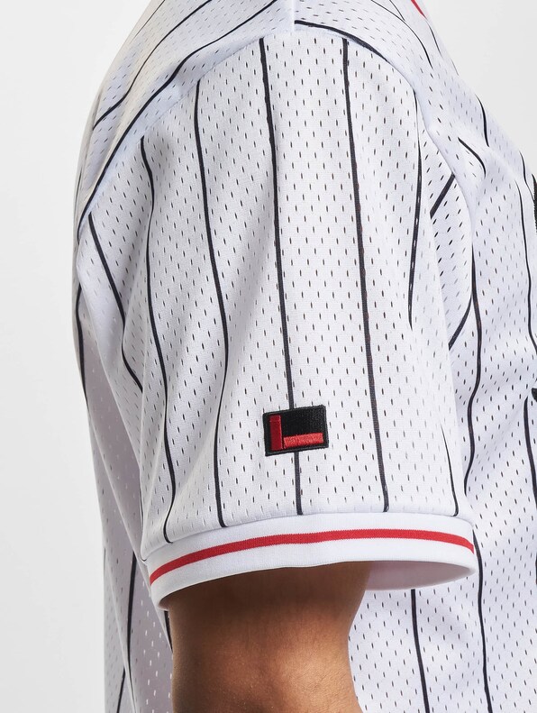 Varsity Pinstriped Mesh-5
