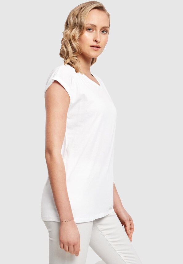 Ladies Just love Extended Shoulder Tee-3