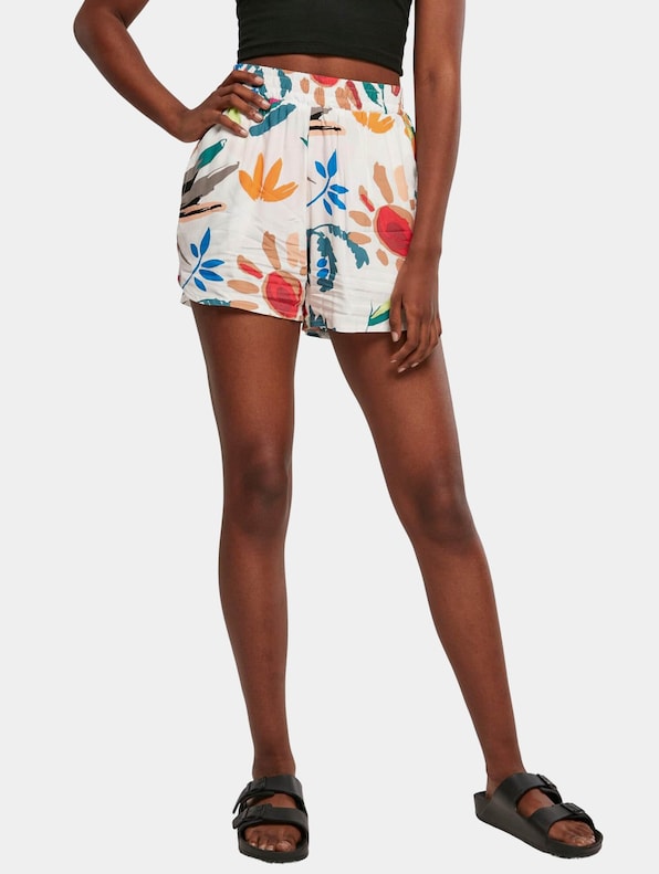 Ladies Aop Viscose Resort -0