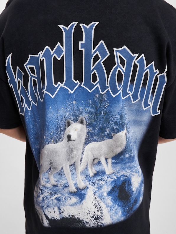 Small Signature Washed Heavy Jerse Wolf-4