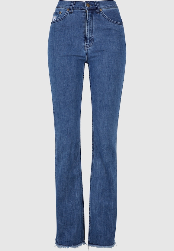 KW241-010-1 Karl Kani KK Og Star Flared Leg Denim-5