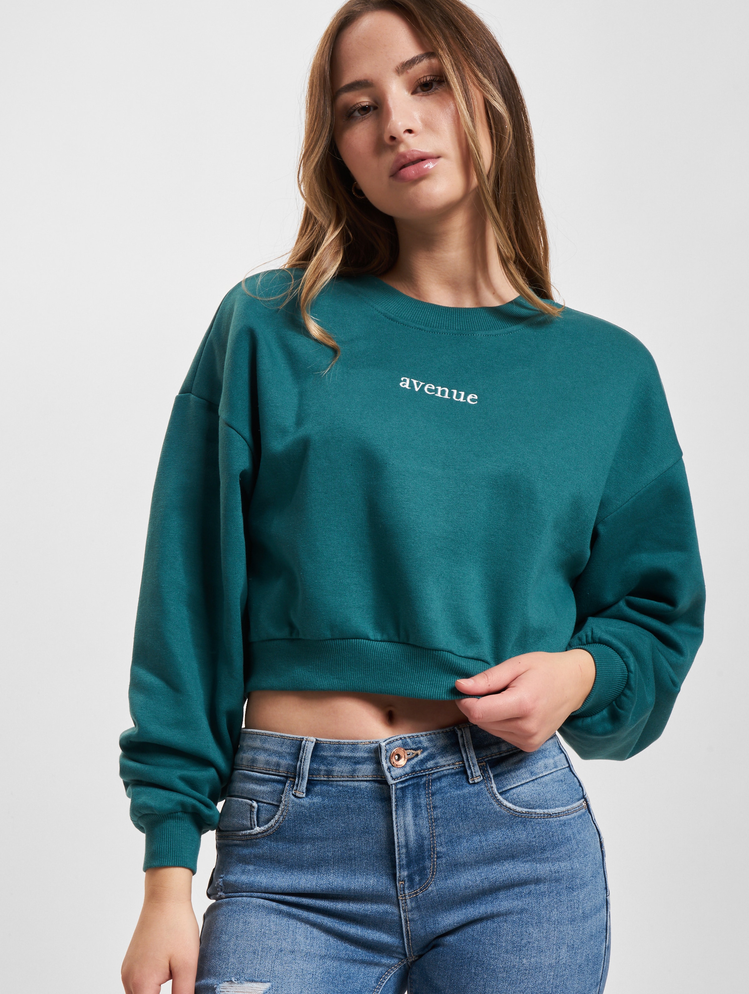 Only Pullover Vrouwen op kleur groen, Maat XS
