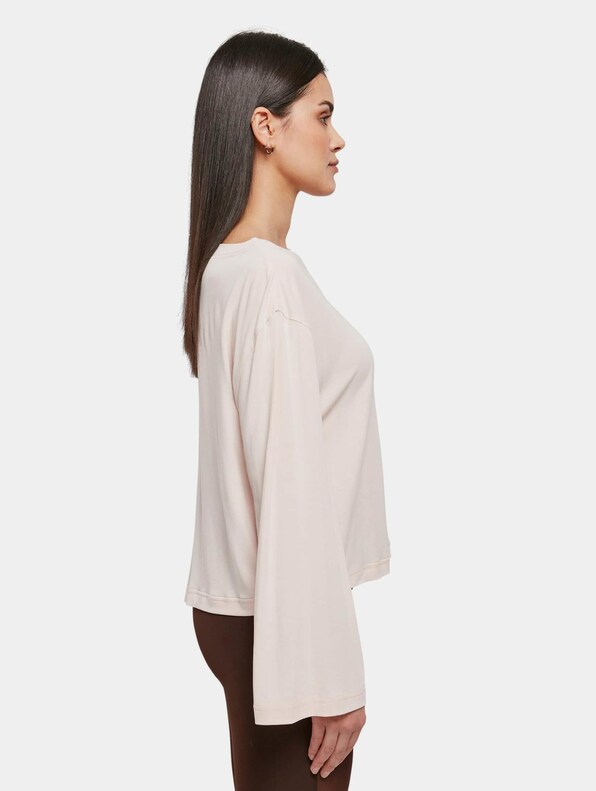 Ladies Short Modal Bateau Necklinie-3