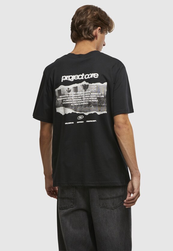 Jack & Jones Tarmac Collage Back T-Shirts-1