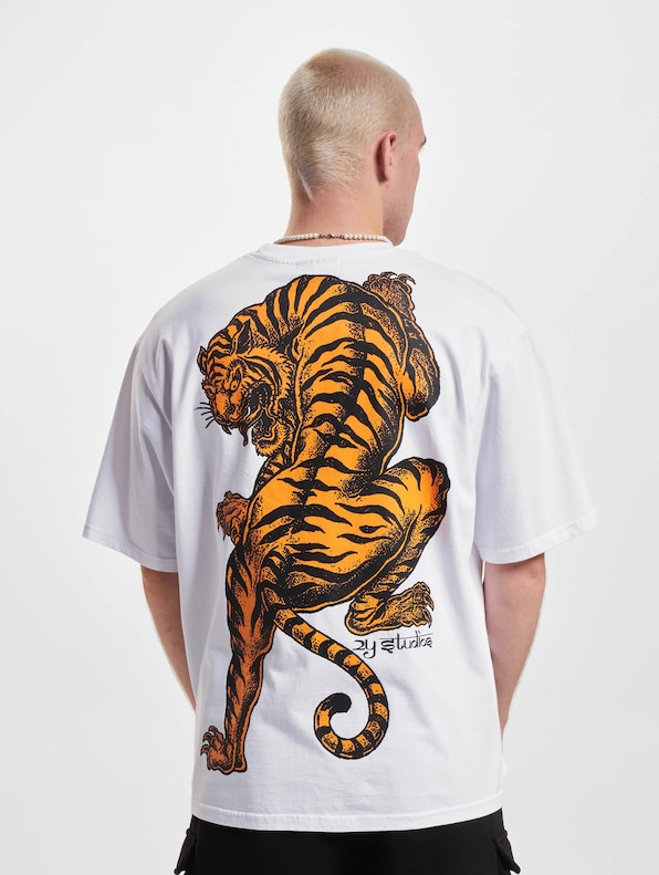 2Y Studios Tiger Oversize T-Shirt-1