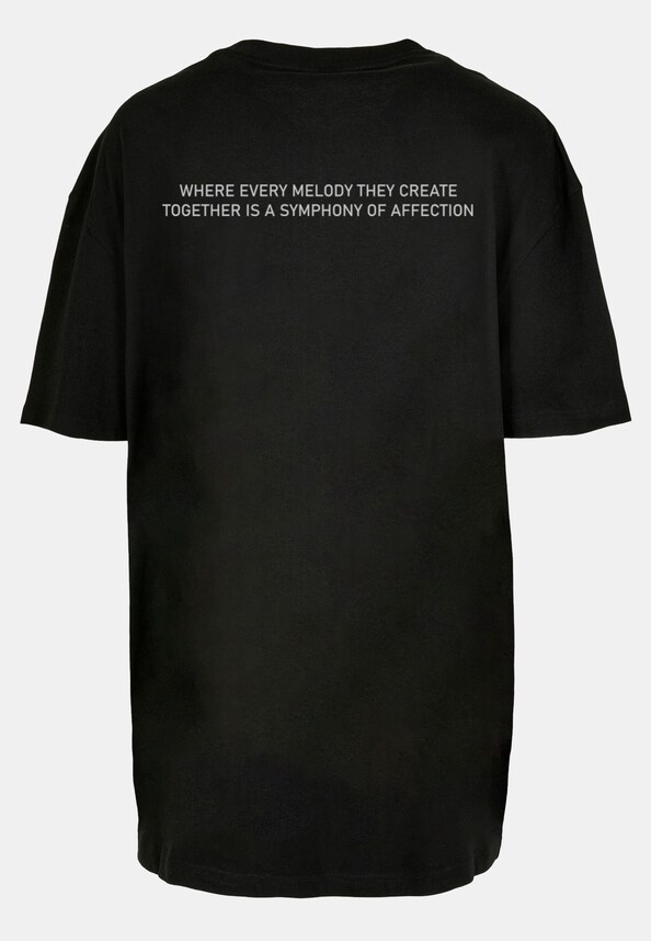 Ladies Love Birds Oversized Boyfriend -3